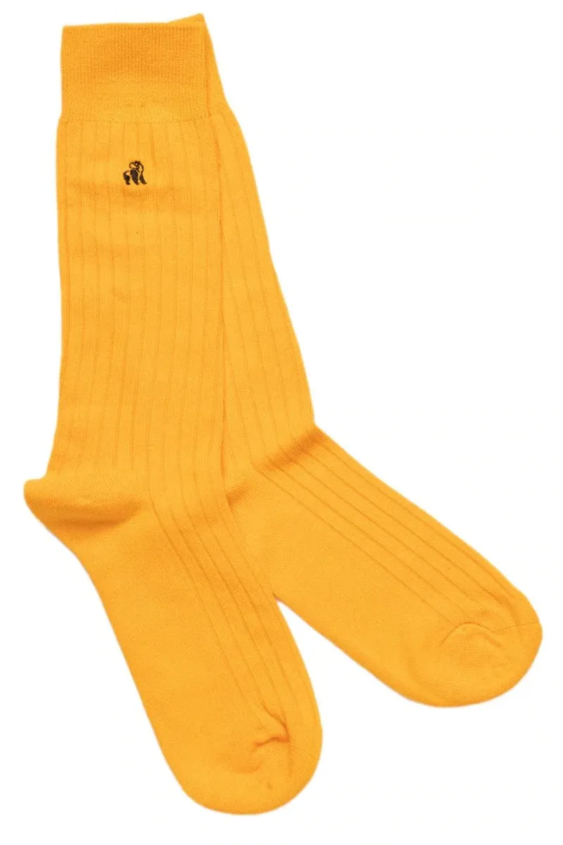 Swole Panda Men's Plain Bamboo Socks - Size 7-11