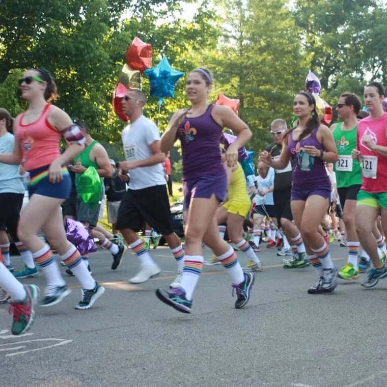 Under The Knee Pride Tube Socks