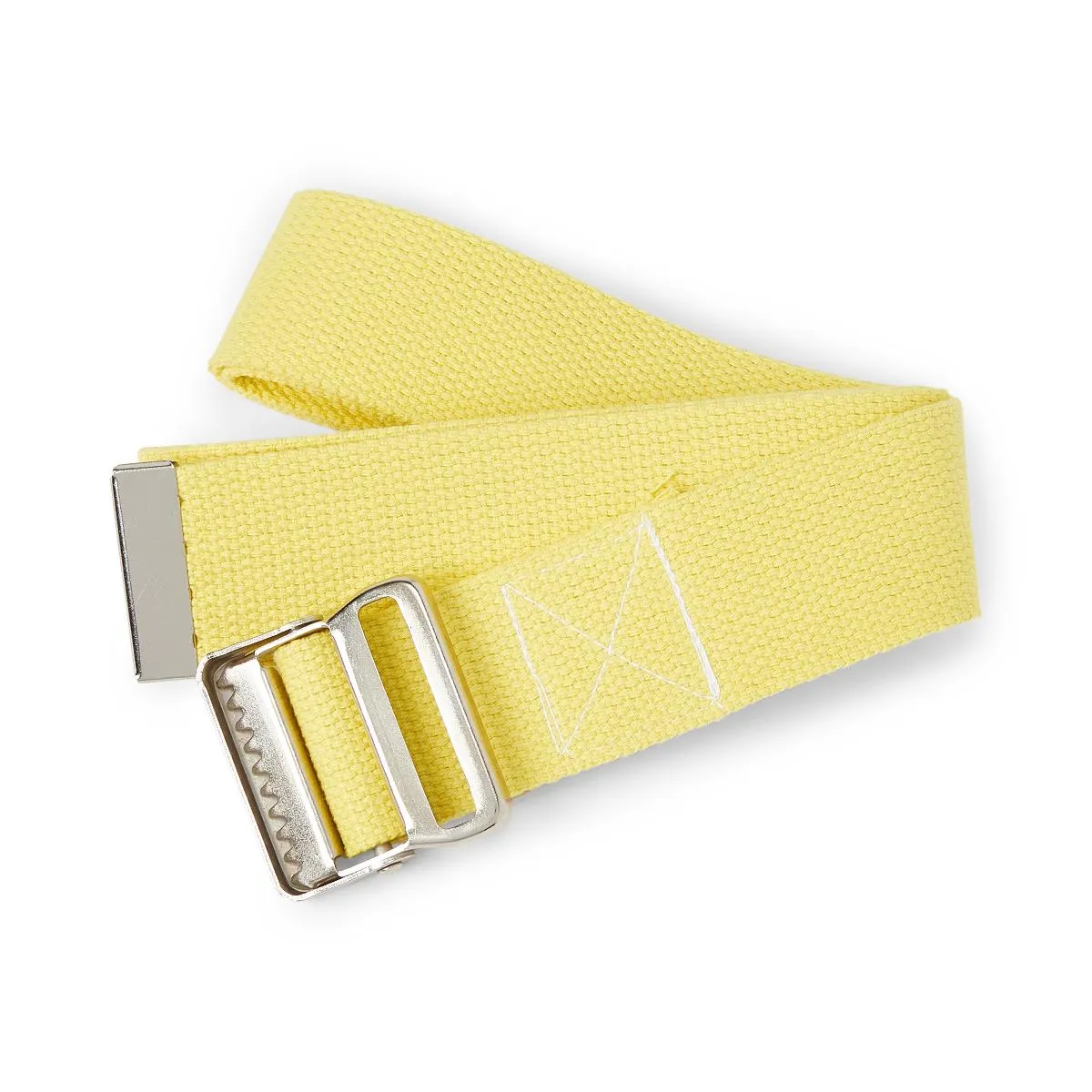 Washable Cotton Gait Belt, 60", Yellow