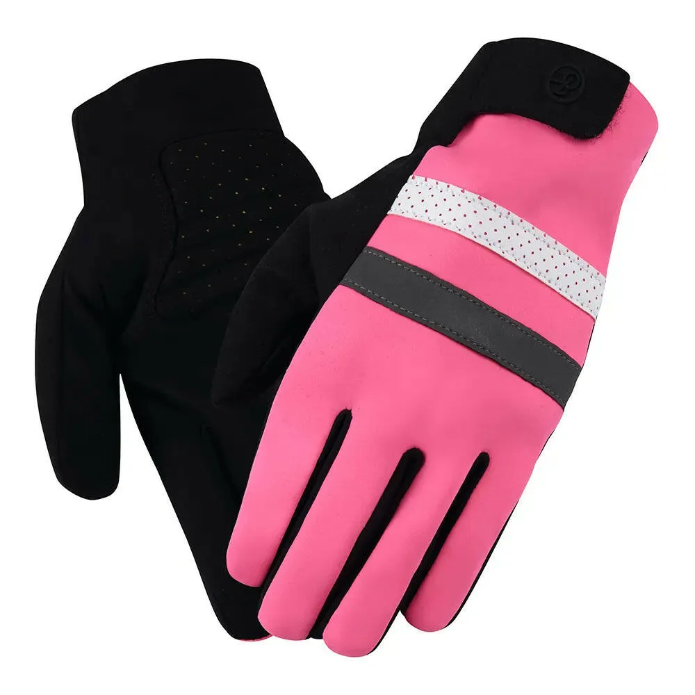 Winter Cycling Gloves Bicycle Gloves Windproof Waterproof Thermal Warm Fleece Mtb Gloves Long Distance Cycling Gloves