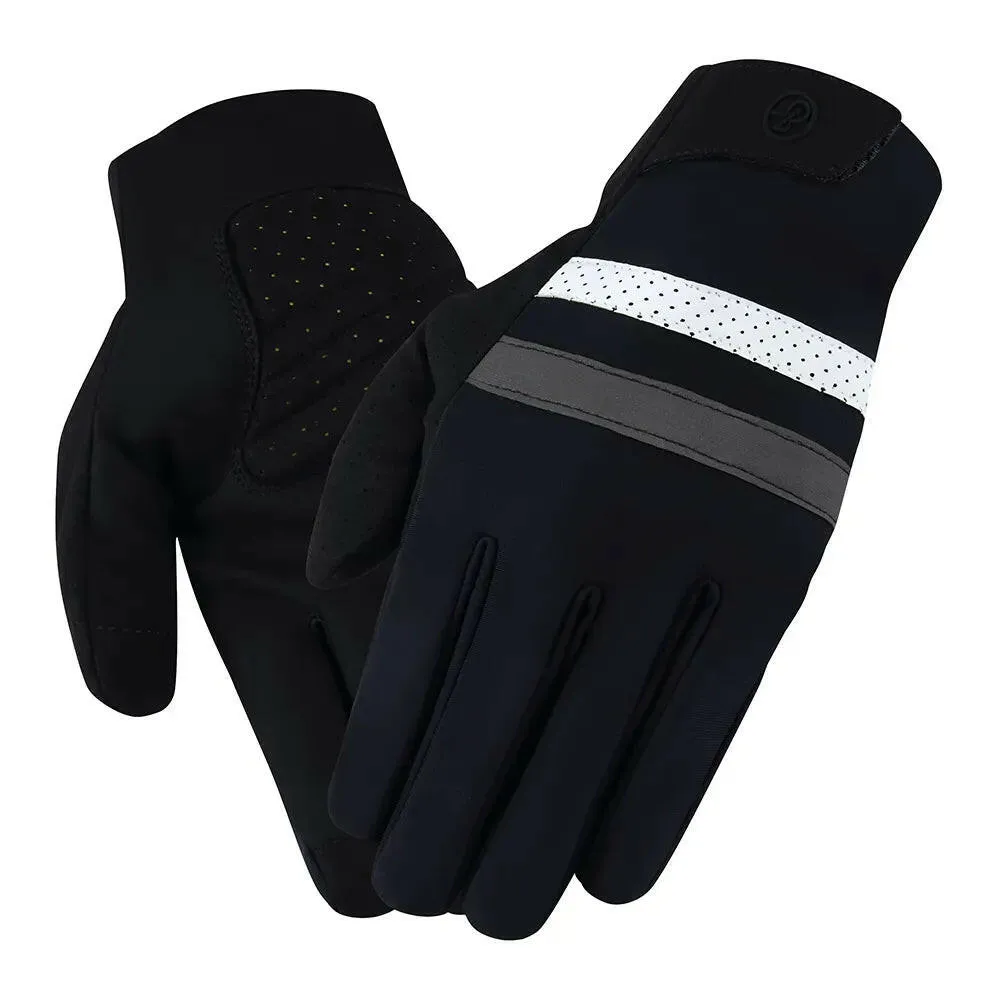 Winter Cycling Gloves Bicycle Gloves Windproof Waterproof Thermal Warm Fleece Mtb Gloves Long Distance Cycling Gloves